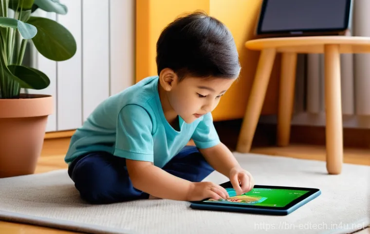 교육공학과 교육 로봇 - **Kids Robotics and Coding Workshop**
    A dynamic scene in a well-equipped robotics lab where a di...
